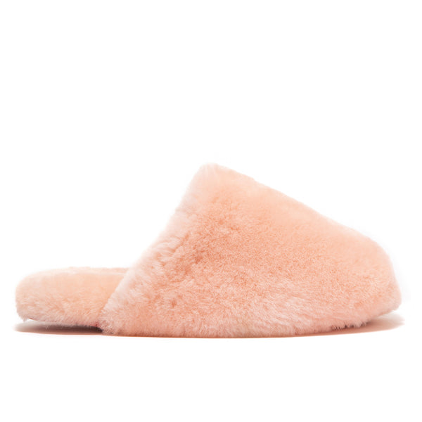 supasnug luxury pure sheepskin slipper soft pink