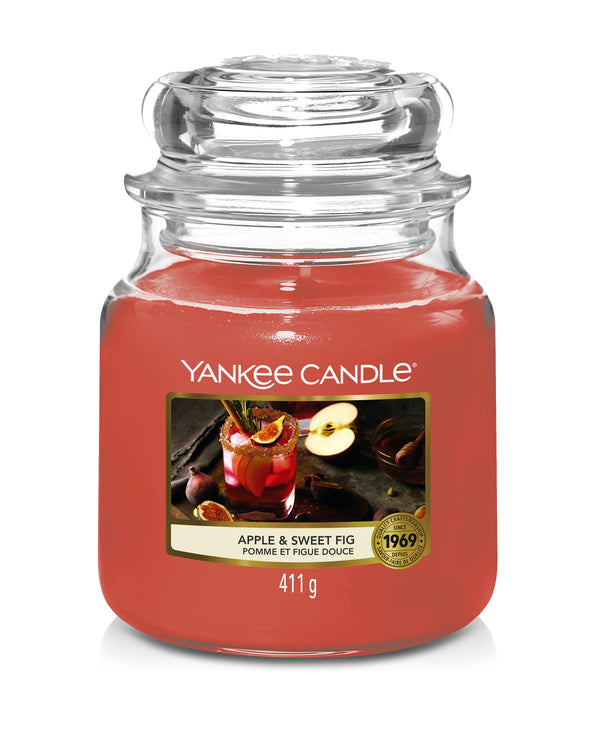 Yankee Candle Original Medium Jar Apple & Sweet Fig
