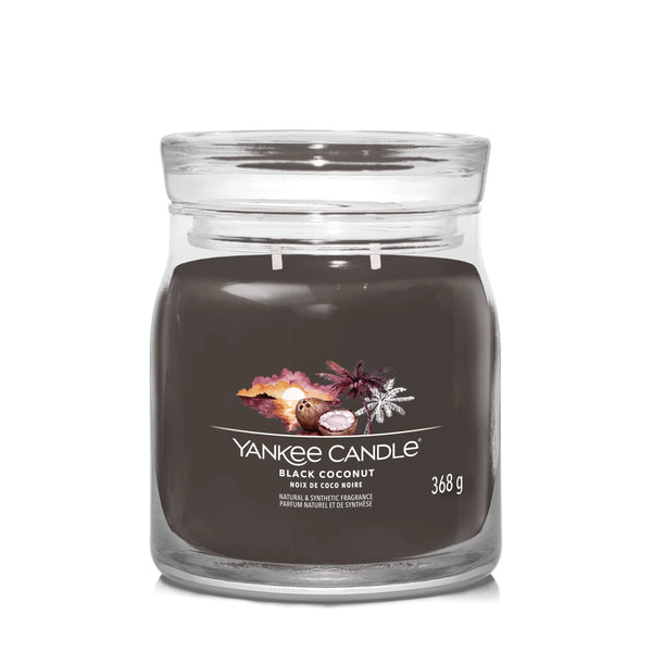 Yankee Candle Signature Medium Jar Black Coconut