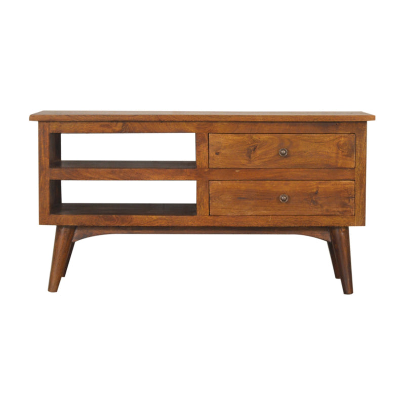 Chestnut Nordic Style TV Unit