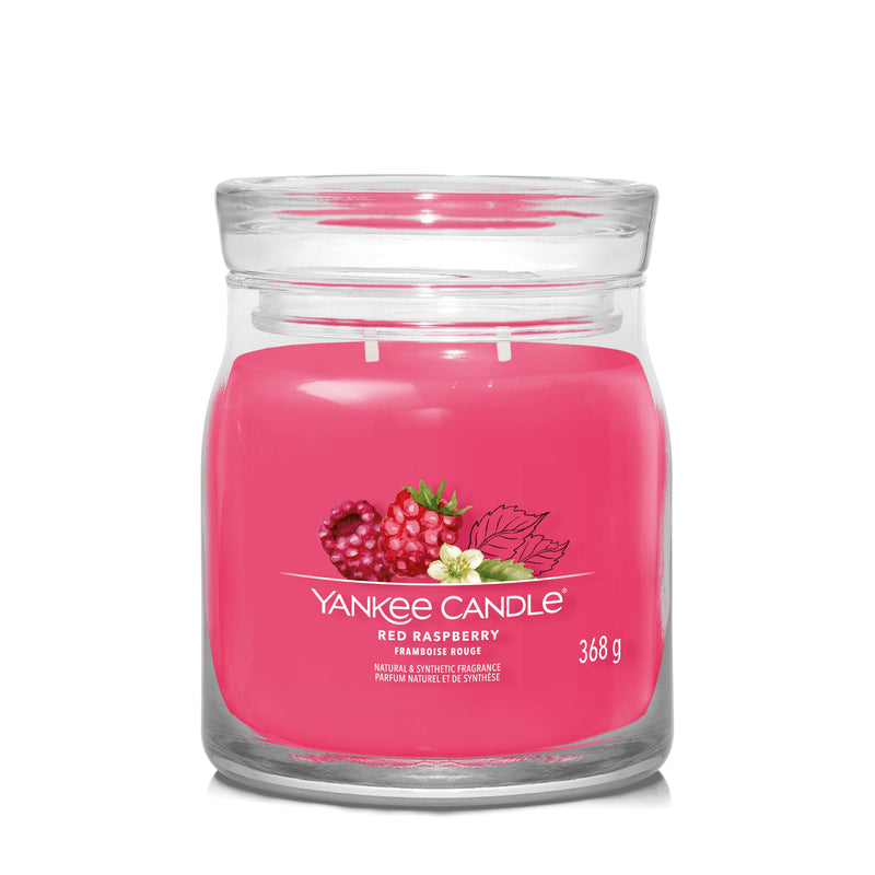 Yankee Candle Signature Medium Jar Red Raspberry