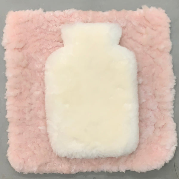 Supasnug Sheepskin  Natural Water Bottle Cover